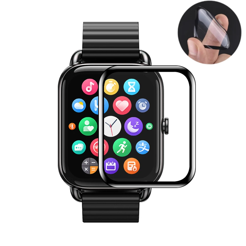 Cho Haylou Rs4/RS4 Plus Smartwatch Màn Hình Bảo Vệ Cạnh Cong LS12 Mềm Mại Bộ Phim Dành Cho Haylou RS4 Plus Bộ Phim phụ Kiện