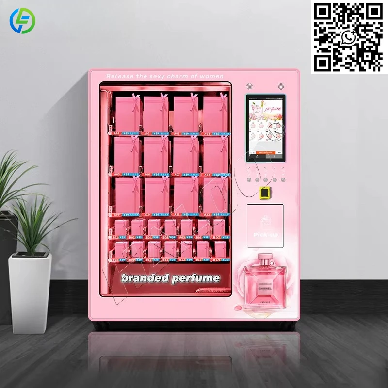 Customized  Latest Luxury Cologne Fragrance Perfumes Dispenser Perfume Spray Vending Machine for Public Spaces with System