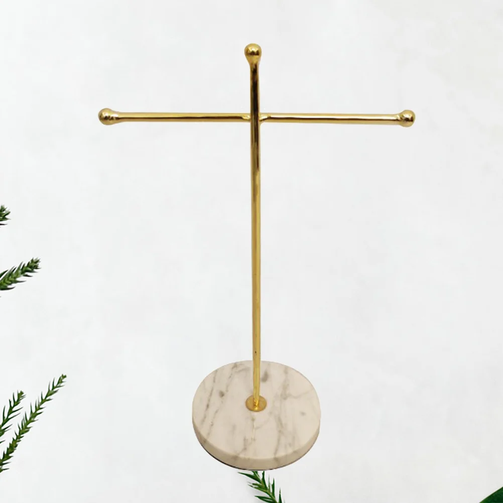 

Мраморная основа, подставка для ювелирных изделий, металлический держатель для сережек, крест, дизайн, органайзер для ювелирных изделий для серег, браслетов, колец, ключей