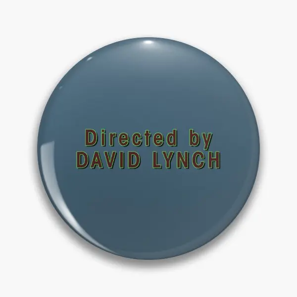 Directed By David Lynch  Soft Button Pin Jewelry Badge Collar Brooch Clothes Hat Funny Creative Lapel Pin Women Cartoon Metal