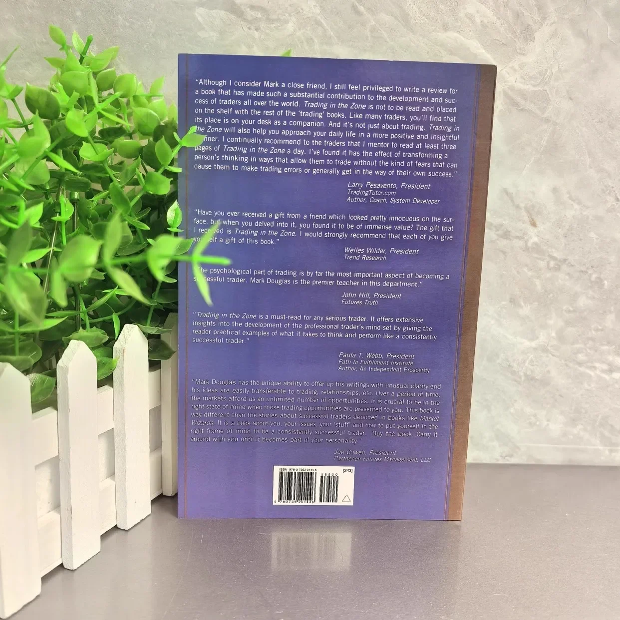 التداول في المنطقة بقلم مارك دوغلاس ماستر السوق مع الانضباط الثقة والموقف الفائز كتاب اللغة الإنجليزية غلاف ورقي