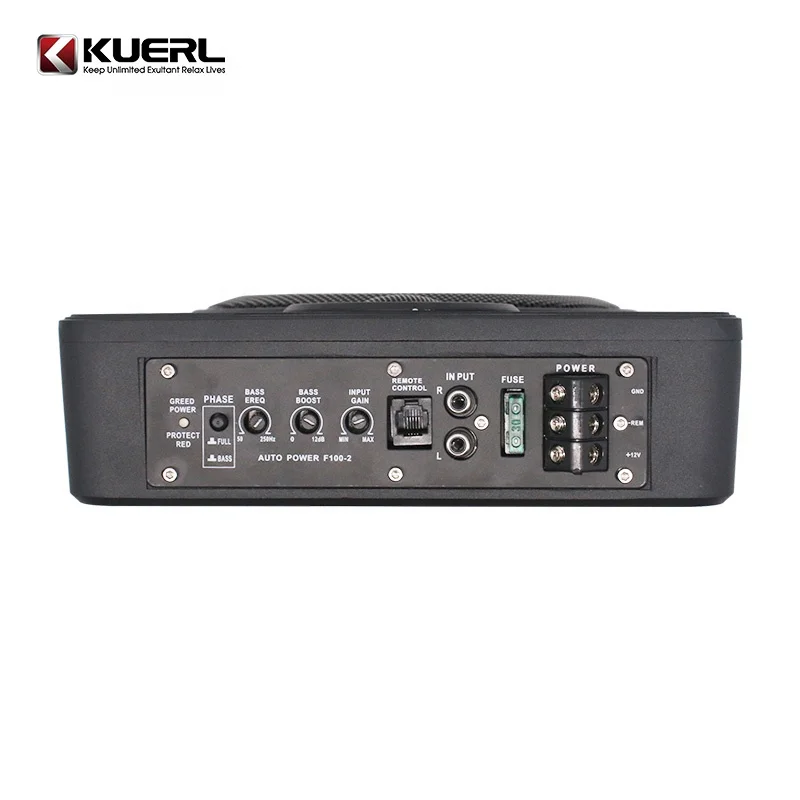 

Hot Model 8 Inch 12V Active Under Seat Car Audio Subwoofer Single Coil 600W Wood Speaker