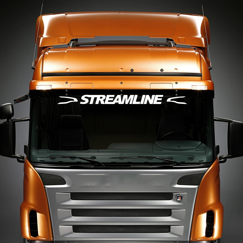 لوحة لاصقة لشاشة الرياح لشاحنة STREAMLINE لنافذة الكابينة الزجاجية لـ HGV MAN DAF SCANIA