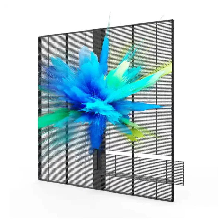 HD LED Interactive Advertising Screen Transparent 3D Holographic Projection for Trade Shows Self-Service Business Invisible