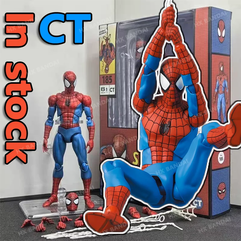 

В наличии Ct Toys Фигурка Человека-паука Mafex 185, удивительный Человек-паук SHF, аниме, экшн-фигурка, индивидуальные подарки, игрушки