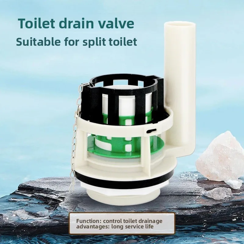 Universal Split Toilet Cistern Flush Drain Valve Replacement Water Tank Repair Spare Fitting Parts