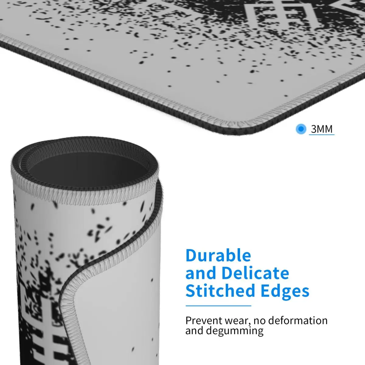 Vegvisir Viking Compass коврик для мыши скандинавским символом, компьютерная клавиатура, коврик для мыши, геймерский коврик для ноутбука, офисные аксессуары, настольные коврики