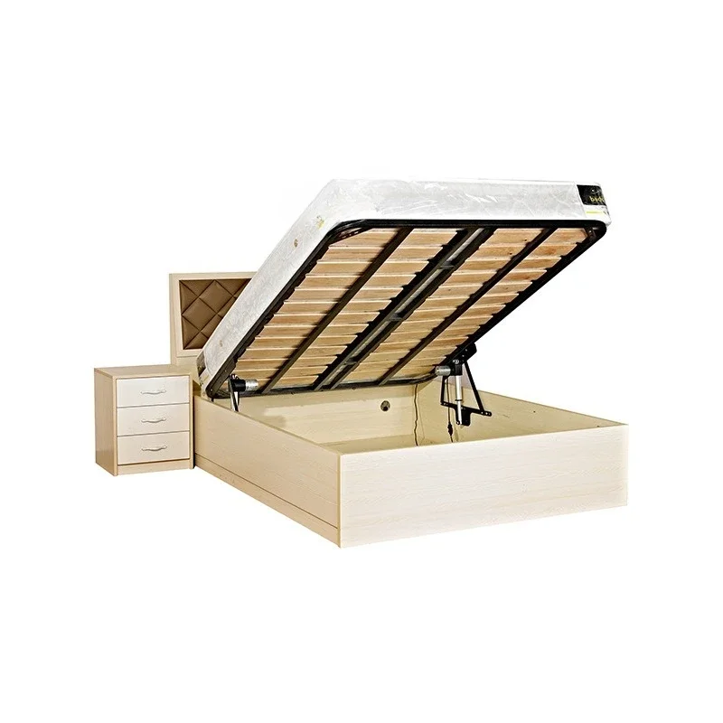 

Rib bed frame electric intelligent lifting tatami remote control support box lift