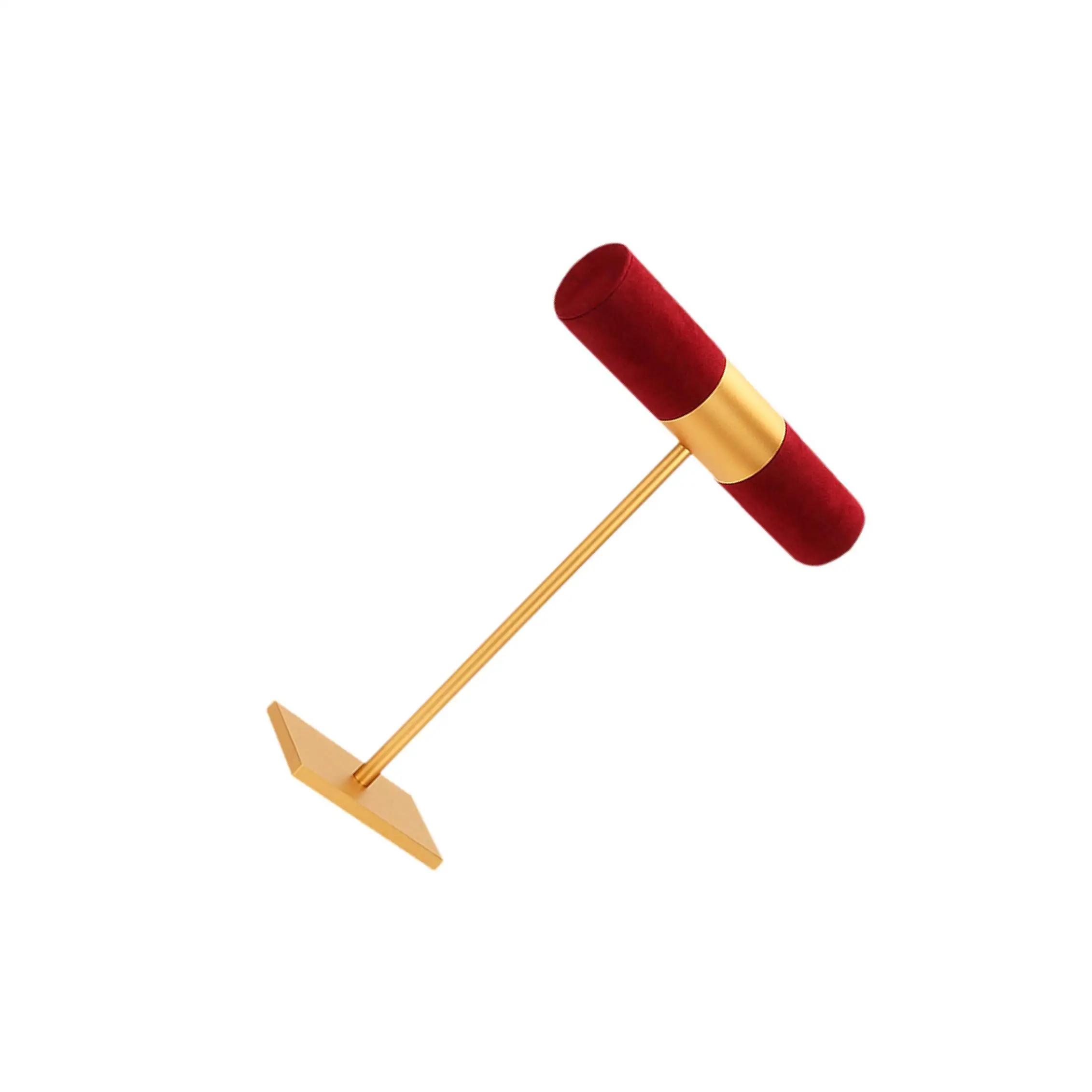 

Elegant Jewelry Stand T Bar Display Holder Unique Bracelet Storage Organizer For Countertop Bracelet Display Stand