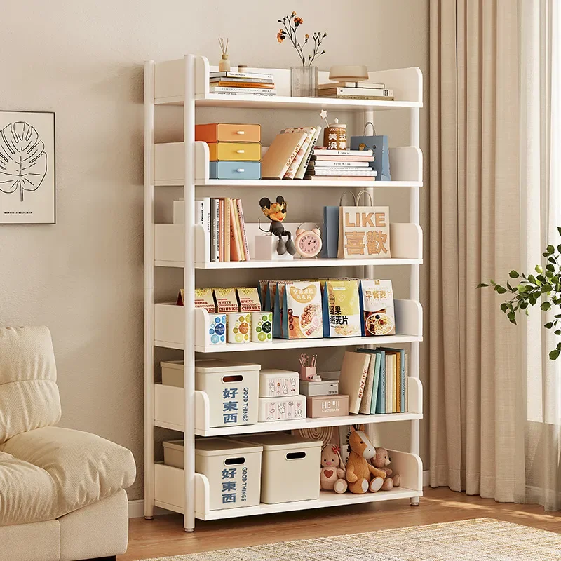 for Simple Bookshelf Floor Ins Shelf Living Room Multi Layer Storage Shelf Reading Storage Shelf Home Bedroom Bookcase