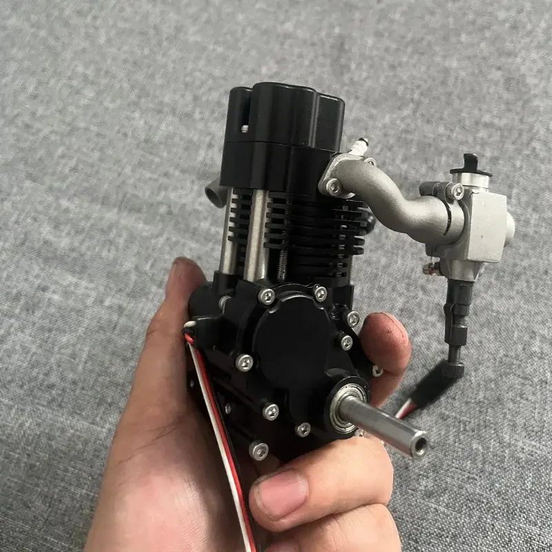 Four-stroke model aircraft engine 8cc mixed fuel internal combustion engine can generate methanol 4