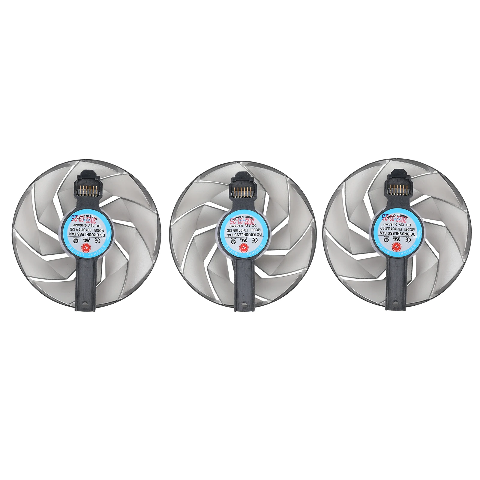 RX6950 95 มม.FD10015M12D Cooler พัดลมเปลี่ยนสําหรับ Sapphire NITRO + AMD Radeon RX 6950 XT PURE กราฟิกการ์ดพัดลมระบายความร้อนกับกรณี