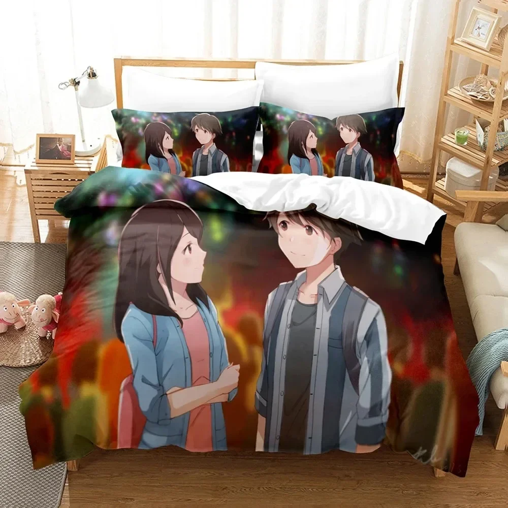 

3D Print Anime As the moon,Comfortable Duvet Quilt Cover Pillowcase Bedding Set Children Bedroom Decoration Home Textile
