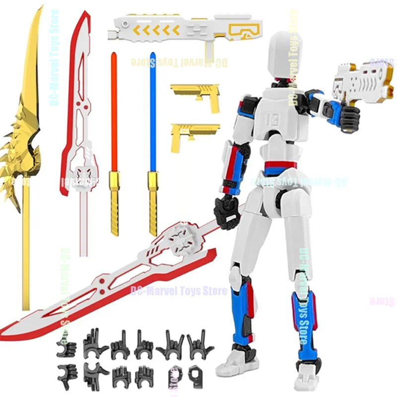 【ในสต็อก】3dพิมพ์Titan 13 Action Figureของเล่นDummy 13 Multi-Jointed Movable Multi Gestureผสมของขวัญที่กําหนดเองของเล่น