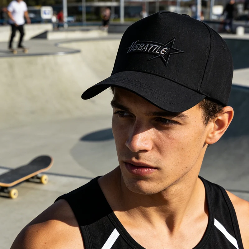 Men's Oversized Structured Baseball Cap All Seasons Extra Deep Embroidered Letter Dad Hat Women's Flattering Sun Visor