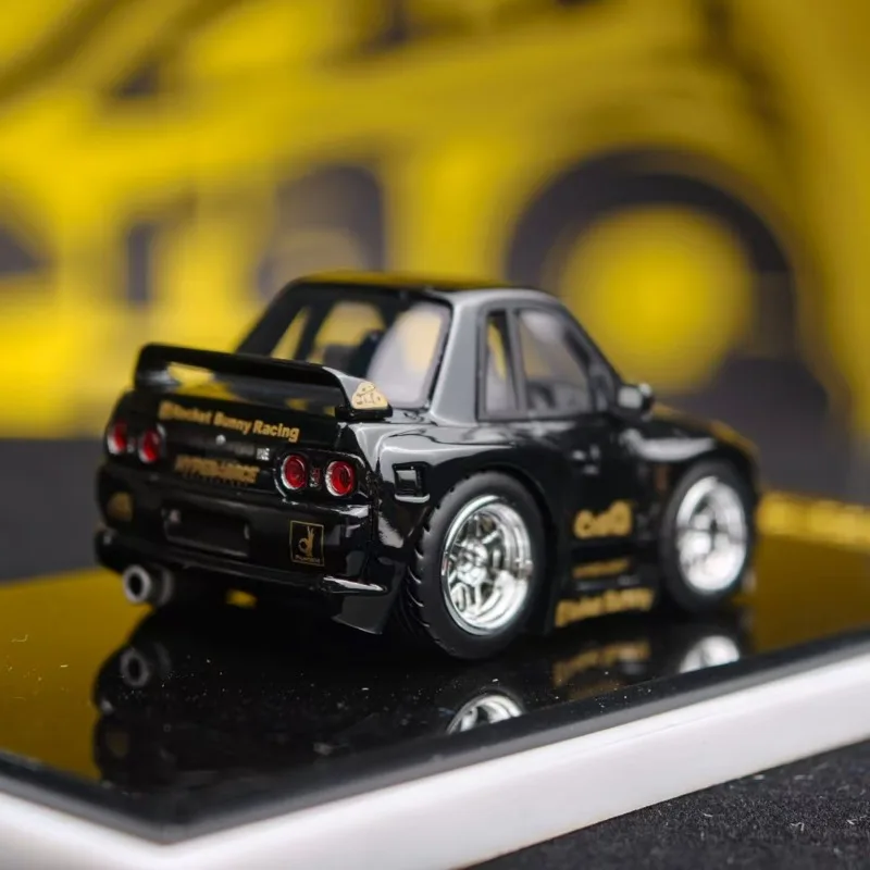 ERAQ & aLL iiN Fanatic 1/64 R32 Egg Car Rocket Rabbit FL5  Evo9 Resin Car Model Car Toy Collection Model Christmas Gift