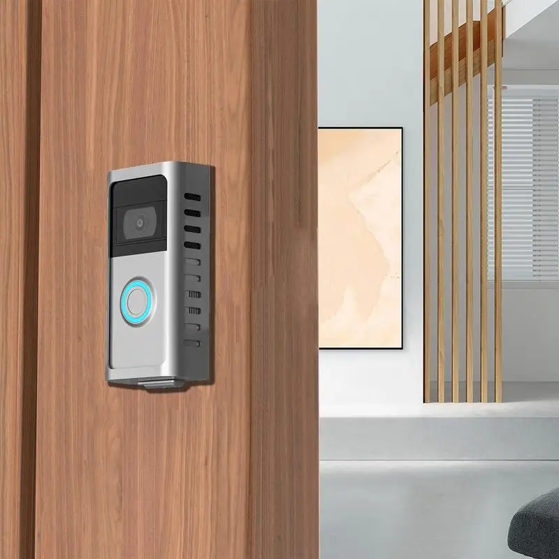 Дверной видеозвонок с 360-градусной защитой без сверления, наборы дверных звонков, поддержка разблокировки, мониторинг для виллы, дома, офиса, квартиры