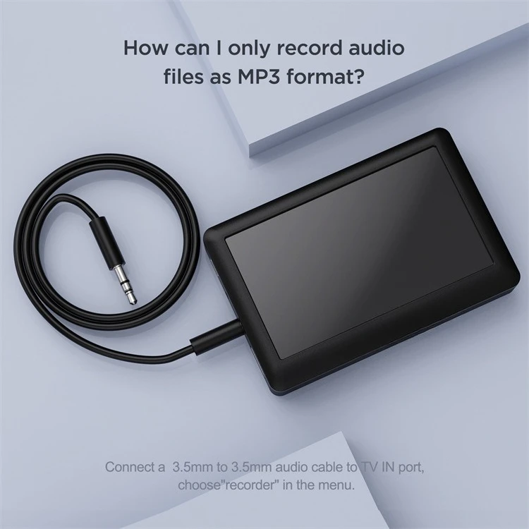 180 VHSDigi4.3 inch screen AV recording box card reader HDMI video output supports TF card U disk
