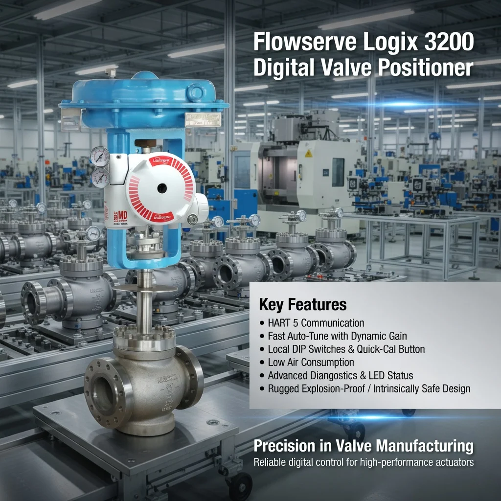 New 3200 3200MD Digital Valve Positioner 3200IQ 520MD Smart HART Control Valve Feedback Signal Valve Positioner