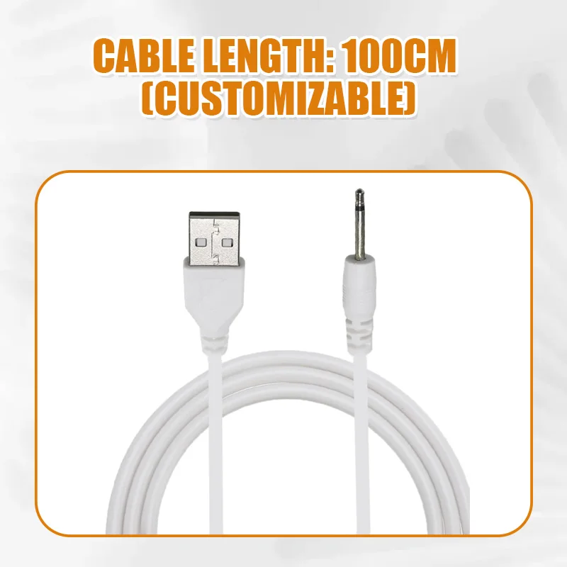 1m USB 2.0 A DC 2.5 millimetri Gomito 2A Linea di Carico del USB 2.5 USB2.5 Mono Audio Linea USB Martinetti spina Aux DC2.5mm Cavo Audio