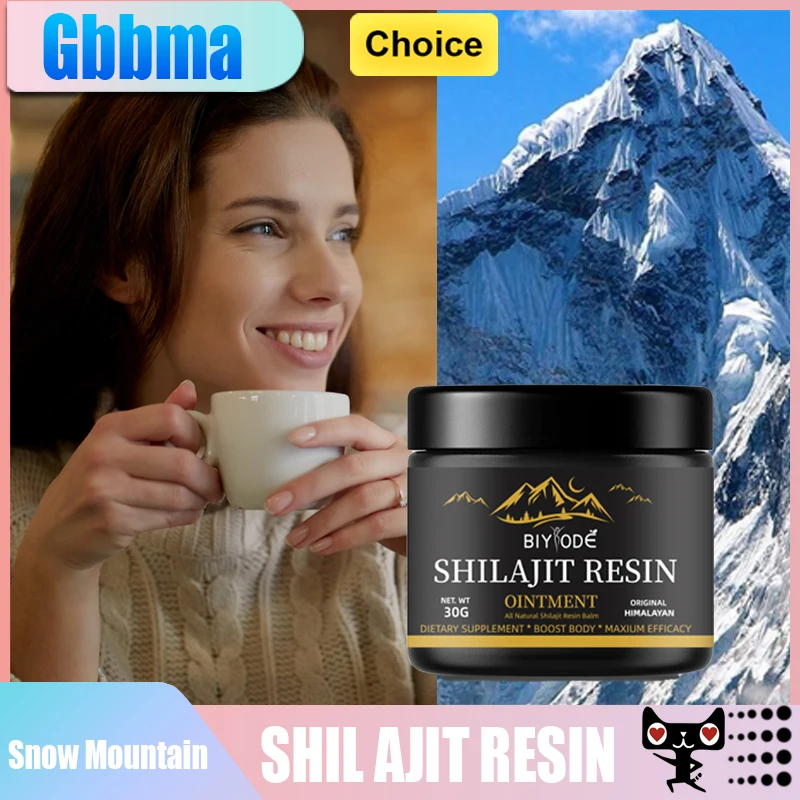 GBBMA 300MG Pure Himalayan Shilajit Resin With Spoon With 85+ Trace Minerals & Fulvic Acid Care Lab Fulvic Acid Tested