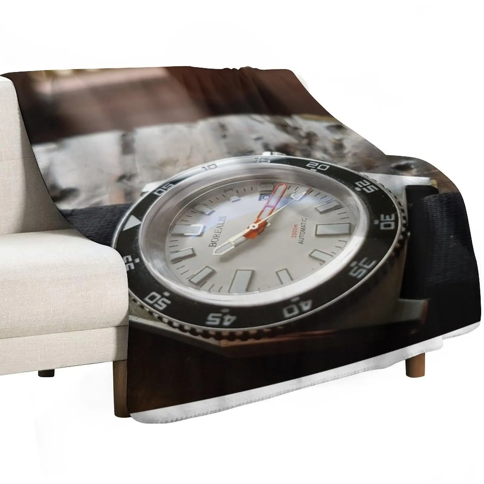 Borealis Scorpionfish Automatic Wrist Watch Throw Blanket Decorative Throw Camping manga decorative Blankets