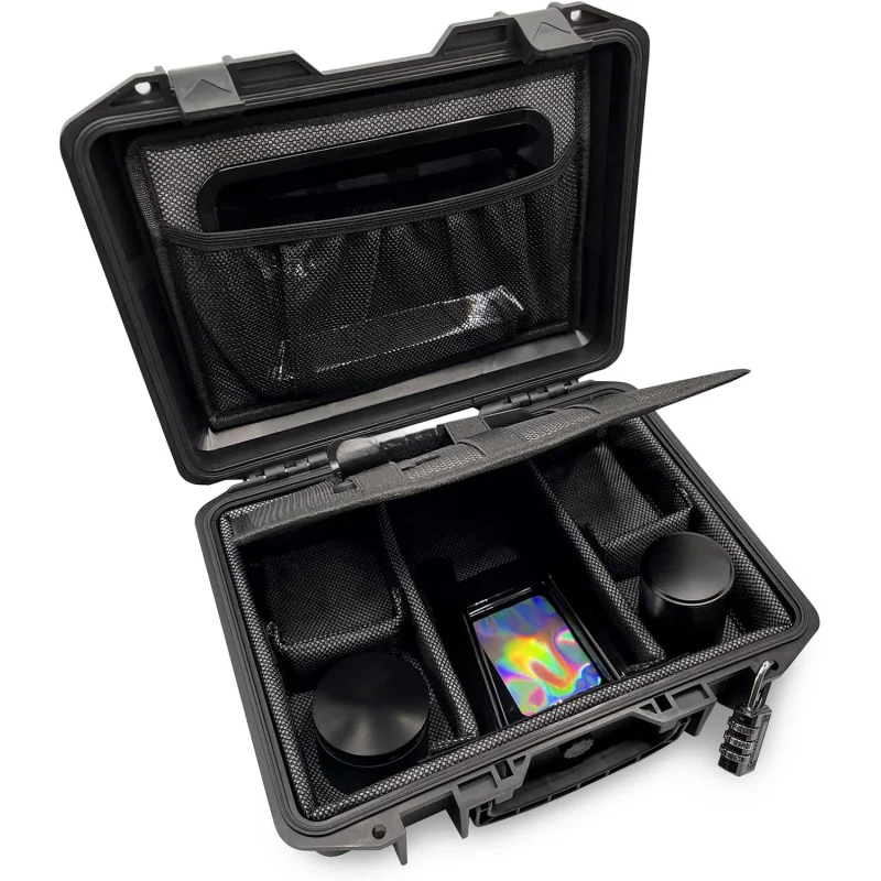 

Большая герметичная коробка с замком, защищающая от запахов – водонепроницаемый контейнер для хранения в путешествиях и дома, прочный и надежный, отличный вариант для подарка