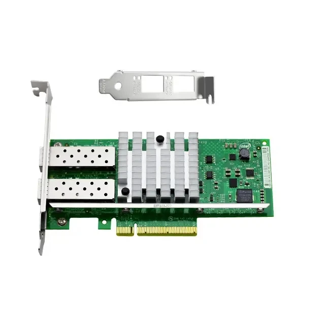 X520-DA2 Dual Port 10Gigabit SFP+ Network Card PCIe2.0 X8 Chipset Wired/Wireless Interface RJ45 Ethernet/Wifi Servers