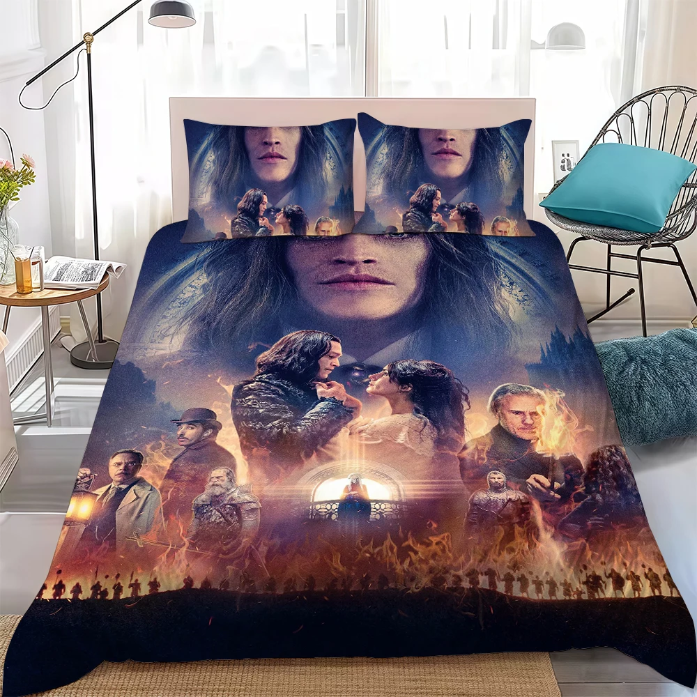 Movie Dracula A Love Tale Duvet Cover Set Home Style Bedding Soft Laundry Cotton Bed 3 Piece Set Student Dormitory Gift