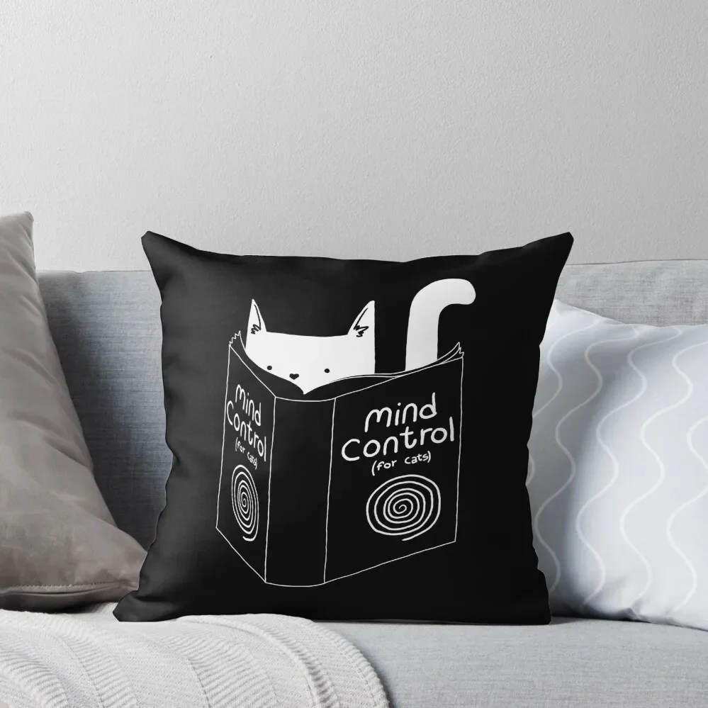 

Mind Control 4 Cats Throw Pillow christmas supplies Bed pillowcases Pillowcase Cushion Christmas Pillow Covers pillow