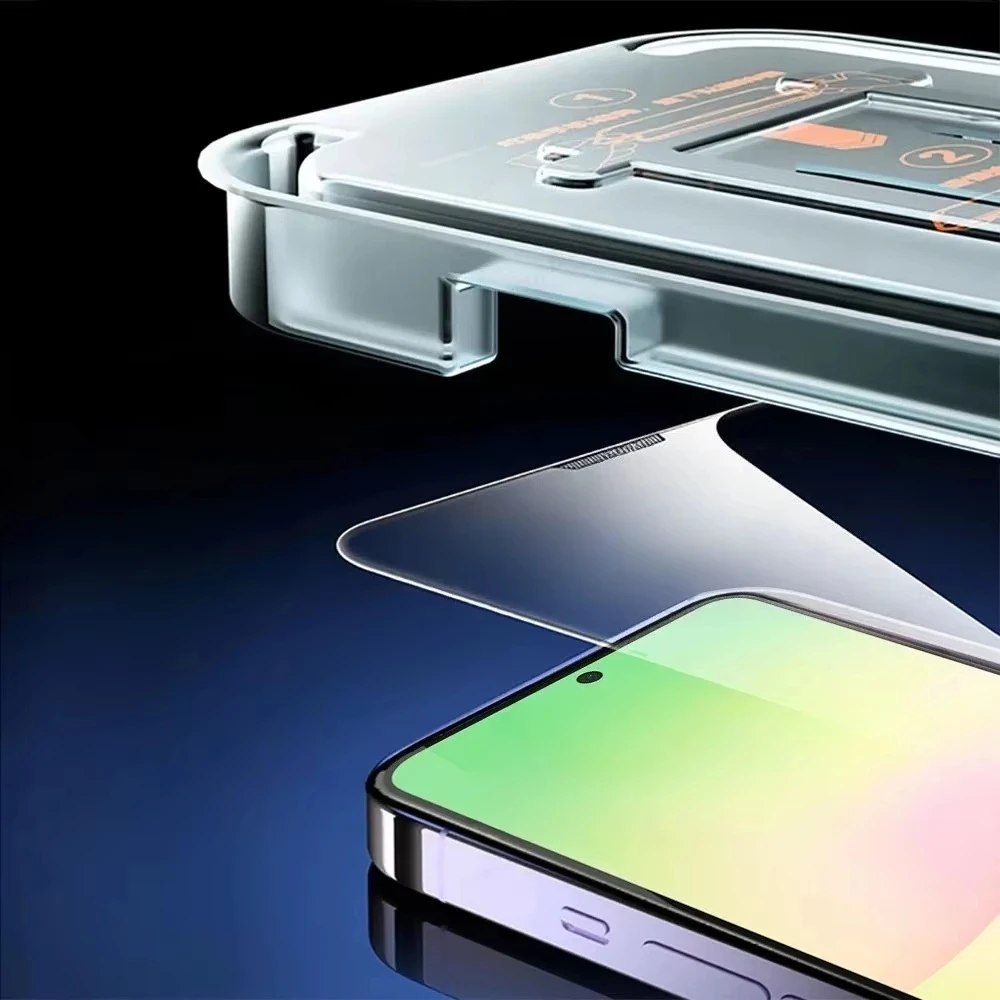 5 قطعة بصمة فتح الزجاج المقسى لسامسونج S25 حافة S22 S23 S24 الترا زائد S21 S20 FE A56 5G A36 A26 A16 A55 A54 A25 A33 #2