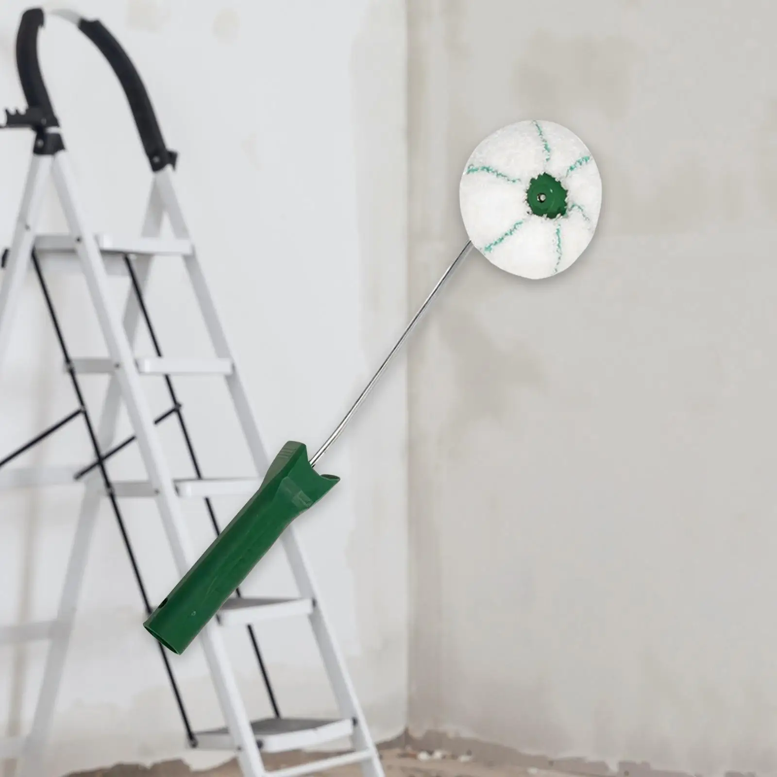 코너 페인트 롤러 DIY 홈 장식을위한 경량 실용 재사용 가능한 인체 공학적 핸들 사무실 베이스 보드 코너 트리밍