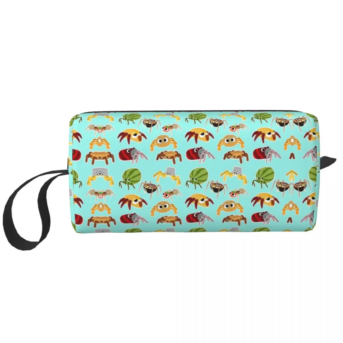 

Bugsnax Bug Pack Fan Art Kinda Bug Makeup Bag Cosmetic Organizer Dopp Kit Toiletry Cosmetic Bag for Women Beauty Pencil Case