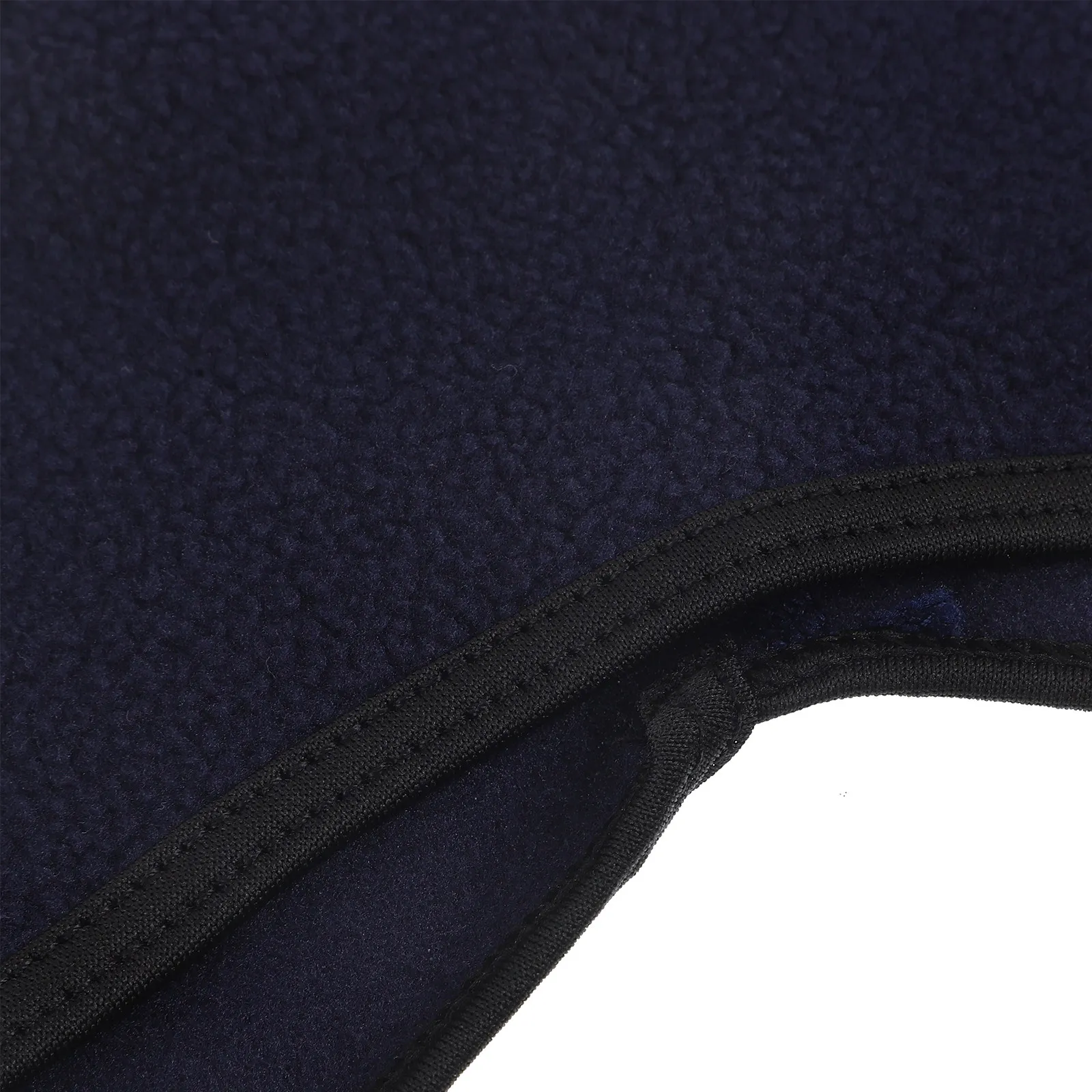 

Универсальная флисовая повязка на голову для ушей, двухслойная, регулируемая, для катания на лыжах, сноуборде, бега, темно-синяя, двухслойные наушники-грелки