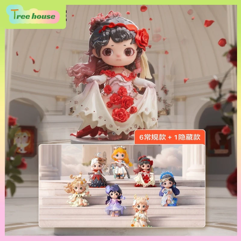 

В наличии HEYONE Qiaoqiao Guardian Contract Event Book Series слепая коробка модные игрушки настольное украшение милая кукла подарок на день рождения