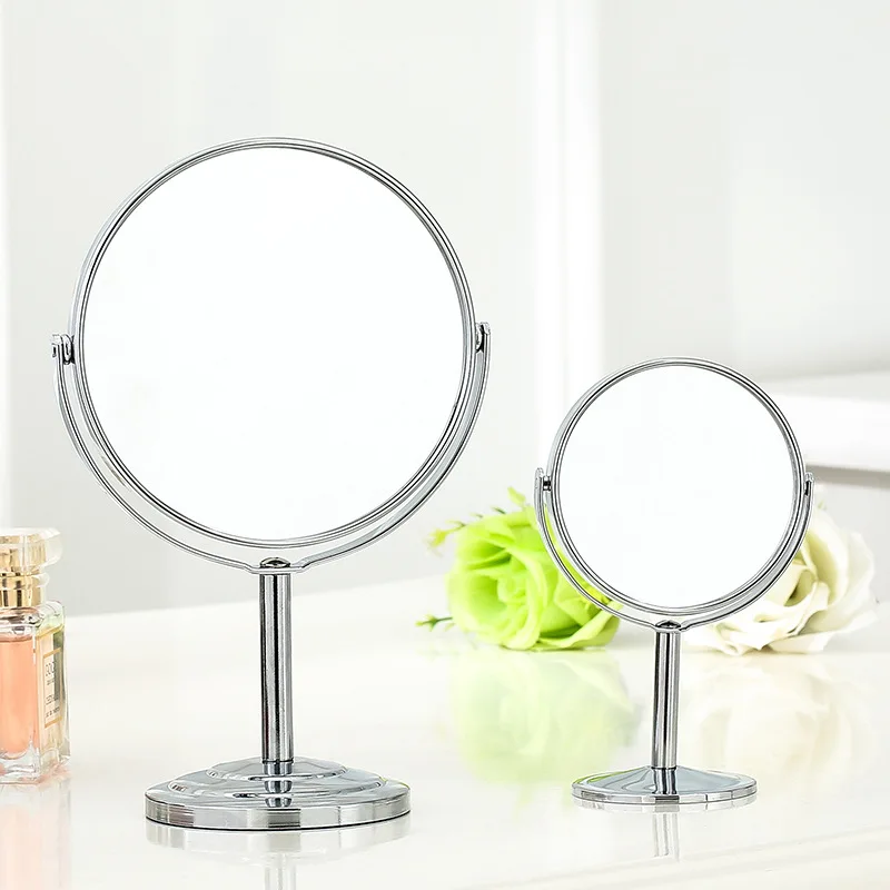 Makeup jingyi double-sided mirror European hd metal toilet glass marriage contracted restoring ancient ways is a mirror