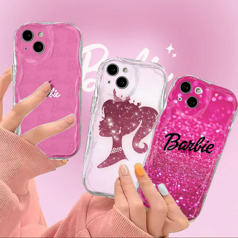 Kawaii Barbies Soft Case for Xiaomi Redmi 12 12C 12R 11A 13C 10 10C 10X 9 Power 9A 9C 9T 8 K70E K70 K60 K50 Pro Silicone Cover