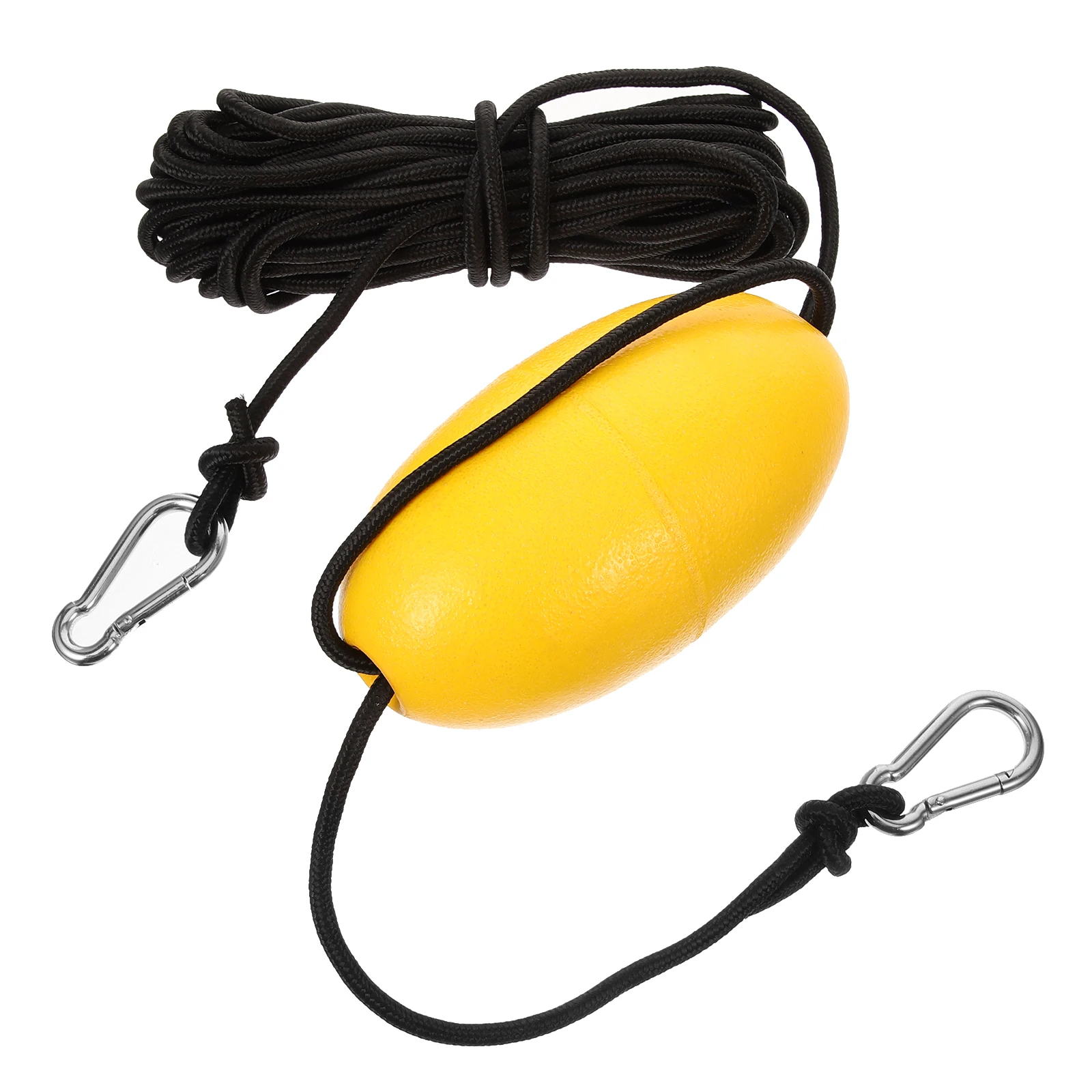 

Yacht Anchor Rope Float Buoy Yellow Ball Stainless Steel Clip Kayak Fishing Boat Pontoon Diving Swimming Multipurpose