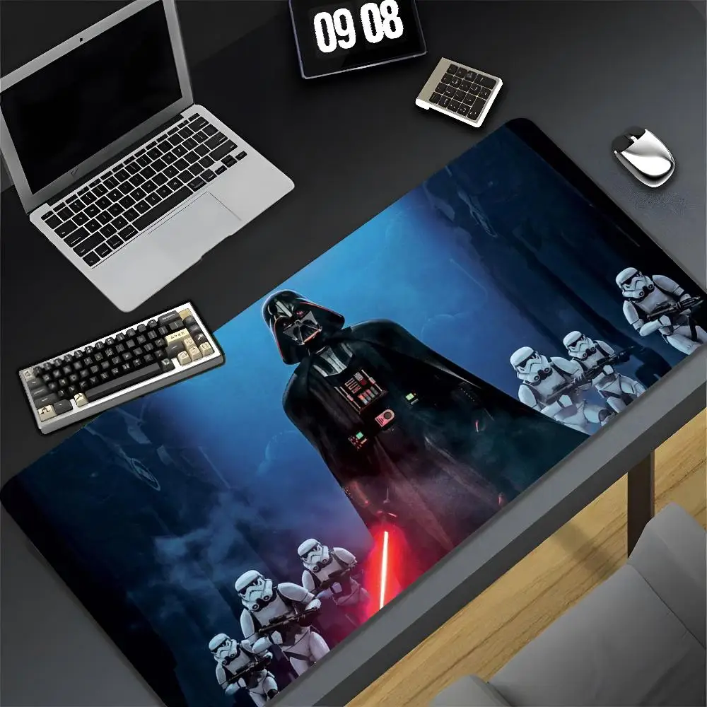 Film S-Star W-Wars Cool Mouse Pad XXL Gamer Gaming PC Computer Otaku Locking Edge DIY Customized Photo Laptop Notebook Desk Mat