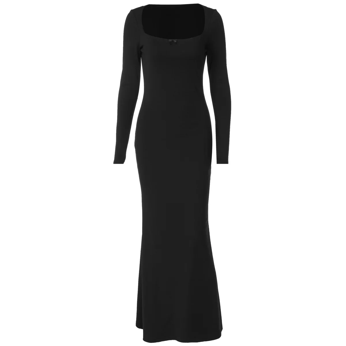 

Faionable длинная U-Ne сращивание декоративная однотонная облегающая осенне-зимняя Новое поступление женская трикотажная юбка для девочек Dr