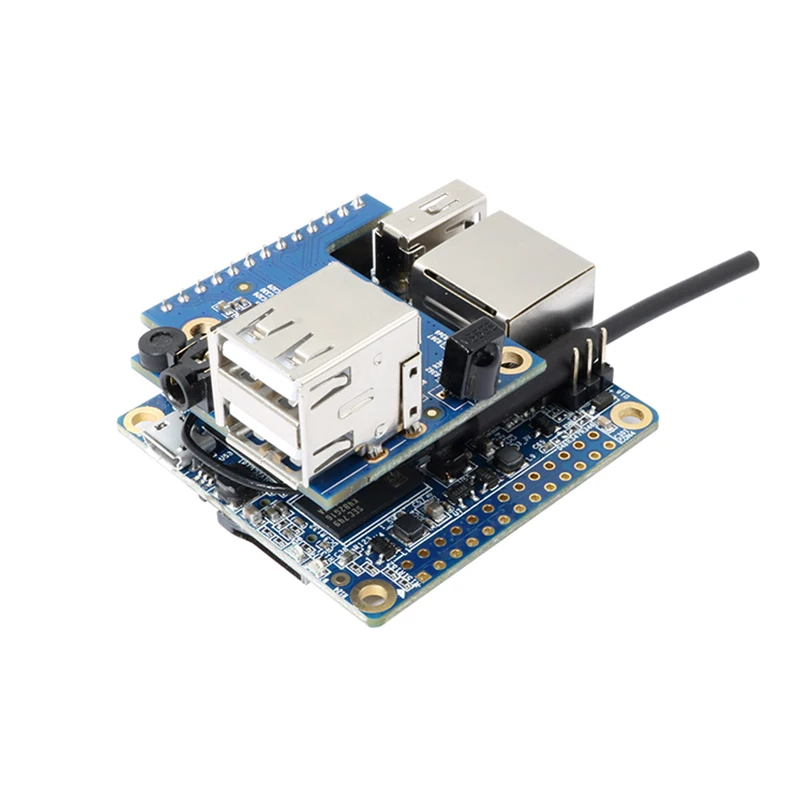 

Orange Pi Zero Expansion Board Interface Board USB 2.0 x 2 Audio Video Mic IR Receiver Function For Orange Pi Zero