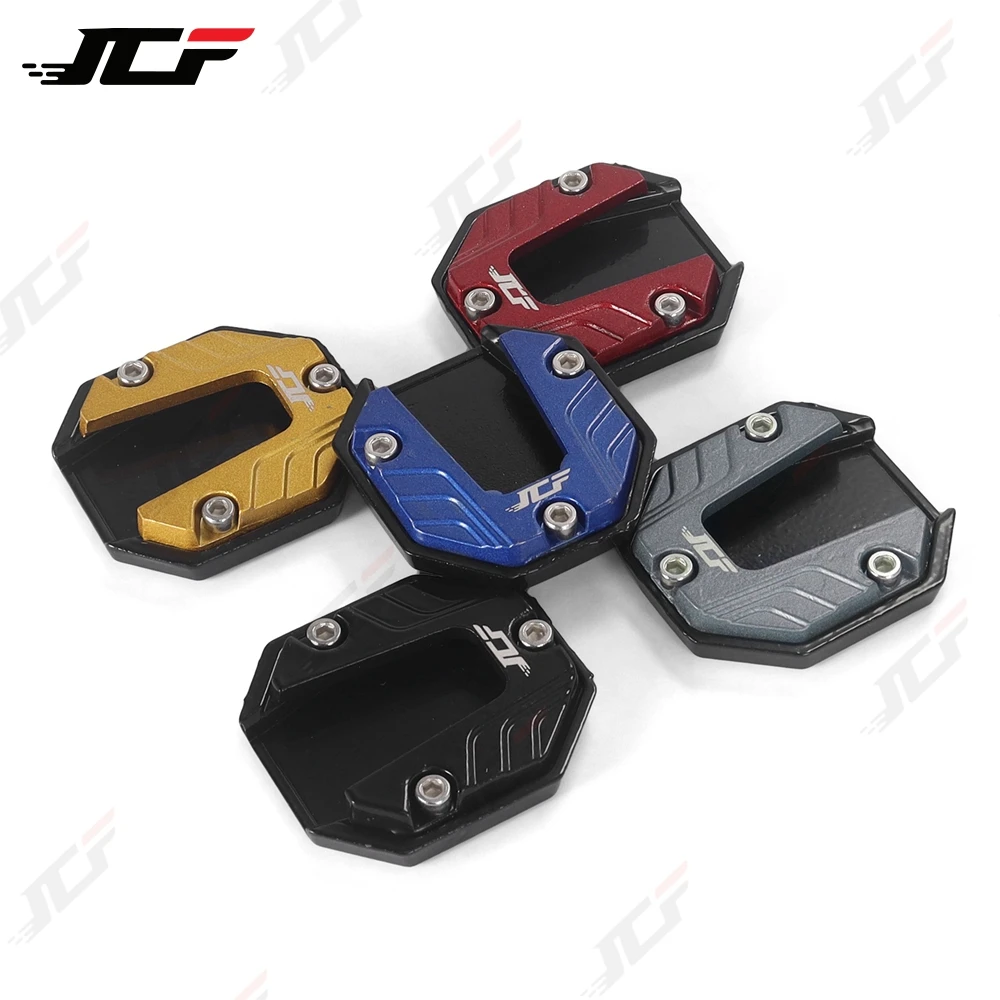Motorcycle Bike Parking Kickstand Extender Foot Side Stand Pad Support Plate Motorbike Accessories