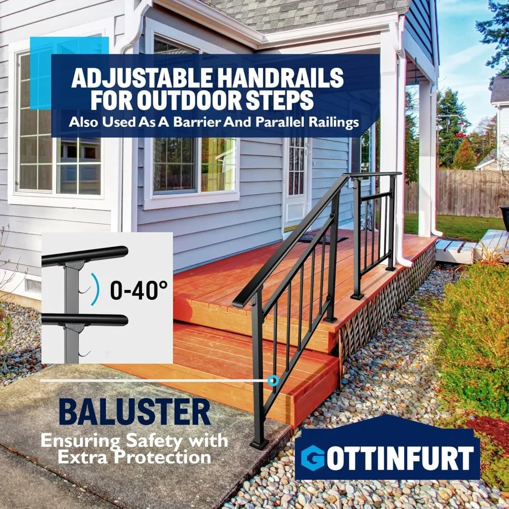 ราวจับบันไดภายนอกแบบ 4 ขั้นตอนที่ได้รับการปรับปรุง, ราวจับภายนอกแบบอเนกประสงค์สำหรับขั้นบันได
