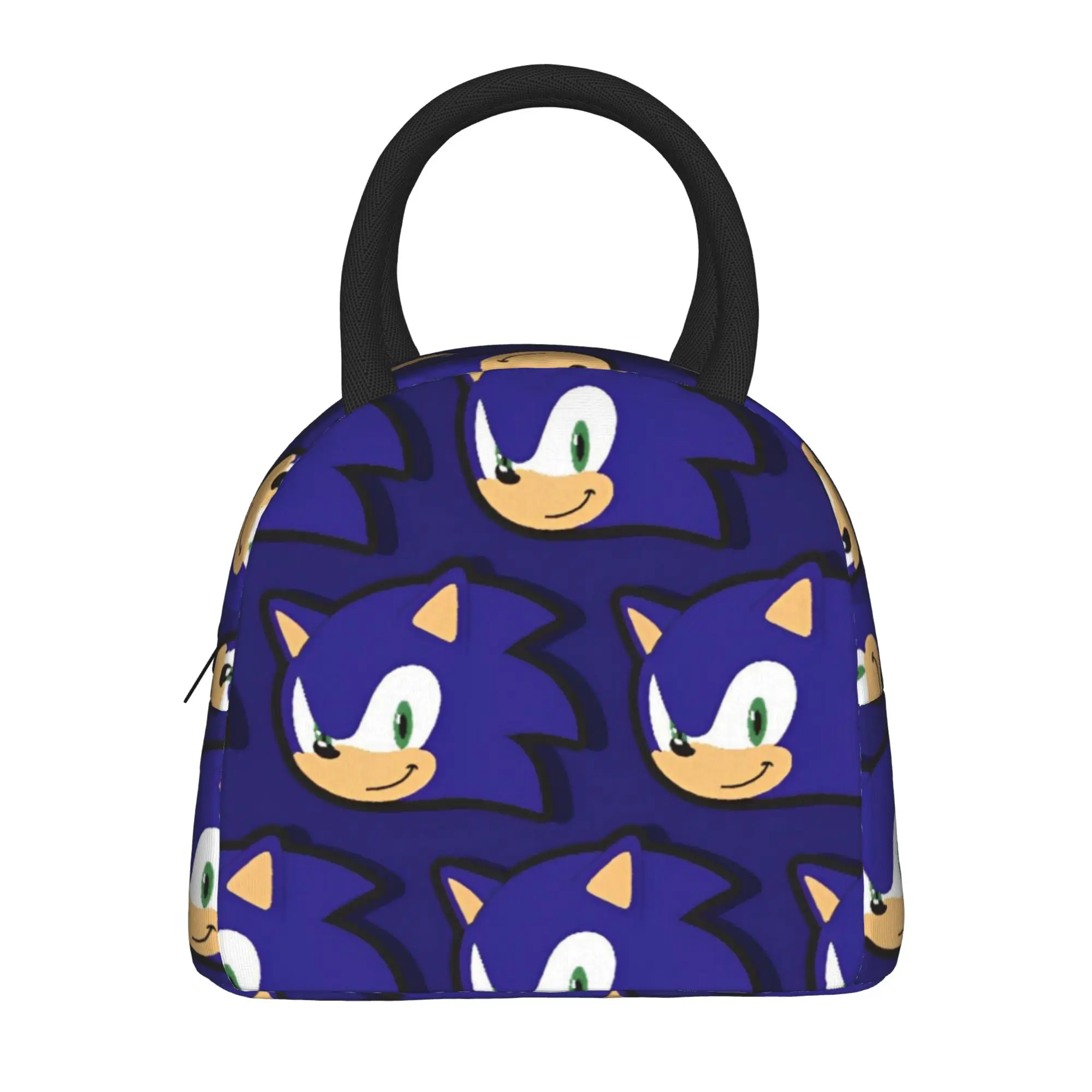 Shadow The Hedgehogs  Insulated Lunch Bags Thermal Bag Meal Container  Portable Tote Lunch Box Girl Boy Office  Travel