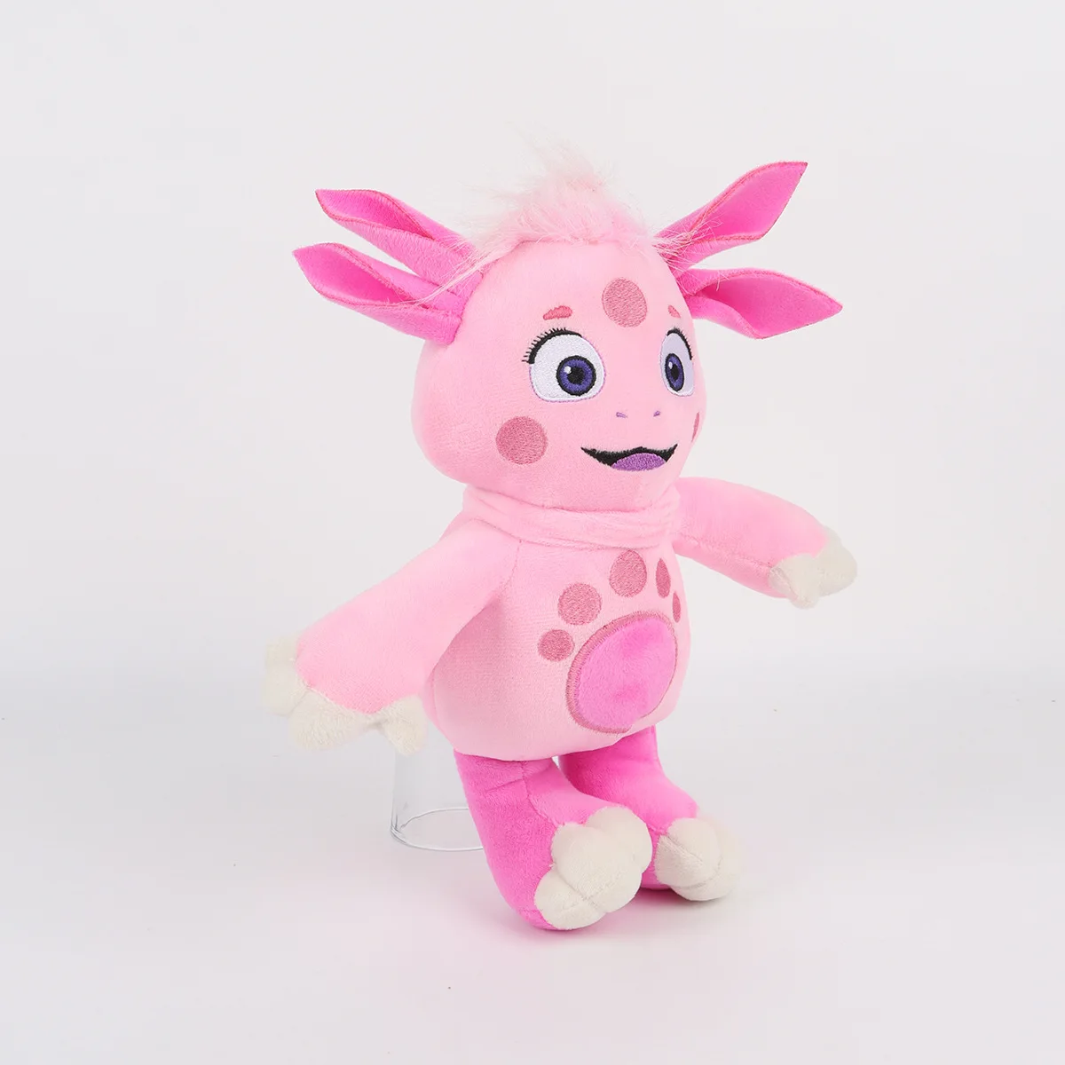 Peluches Moonzy, animales de dibujos animados, dinosaurio Axolotl, peluches, juguetes, pasatiempos, derivados de animación, muñeco de sonrisa suave, regalo para niños