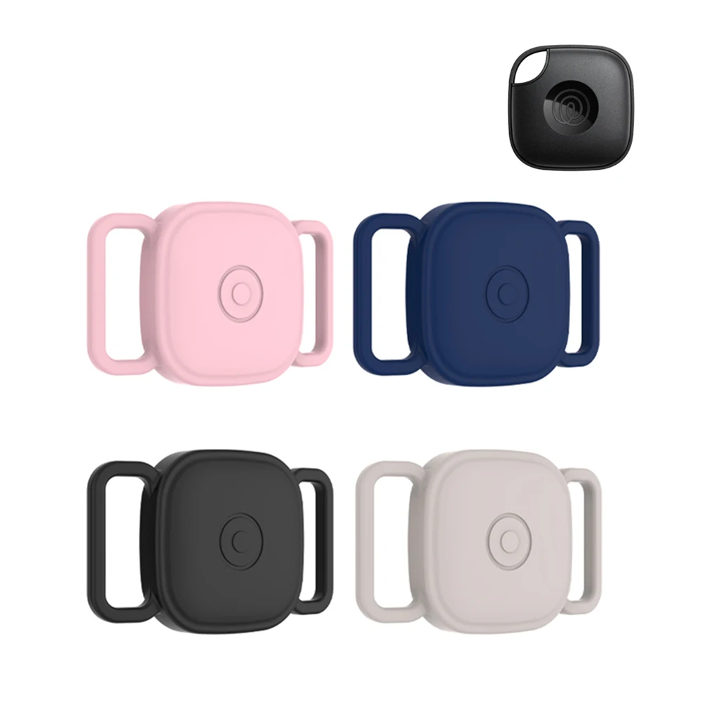 Custodia in silicone per Tile By Life360 Mate Smart Tracer Cover Custodia antigraffio per collare per animali domestici Custodia protettiva per collare per animali domestici