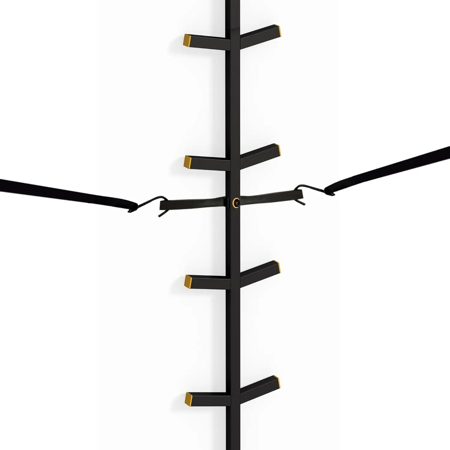 Muddy Outdoors Quick-Stick XL Climbing Sticks for Tree Climbing - 20' Tall / 5 Sections / 48'' Height Per Section, Black