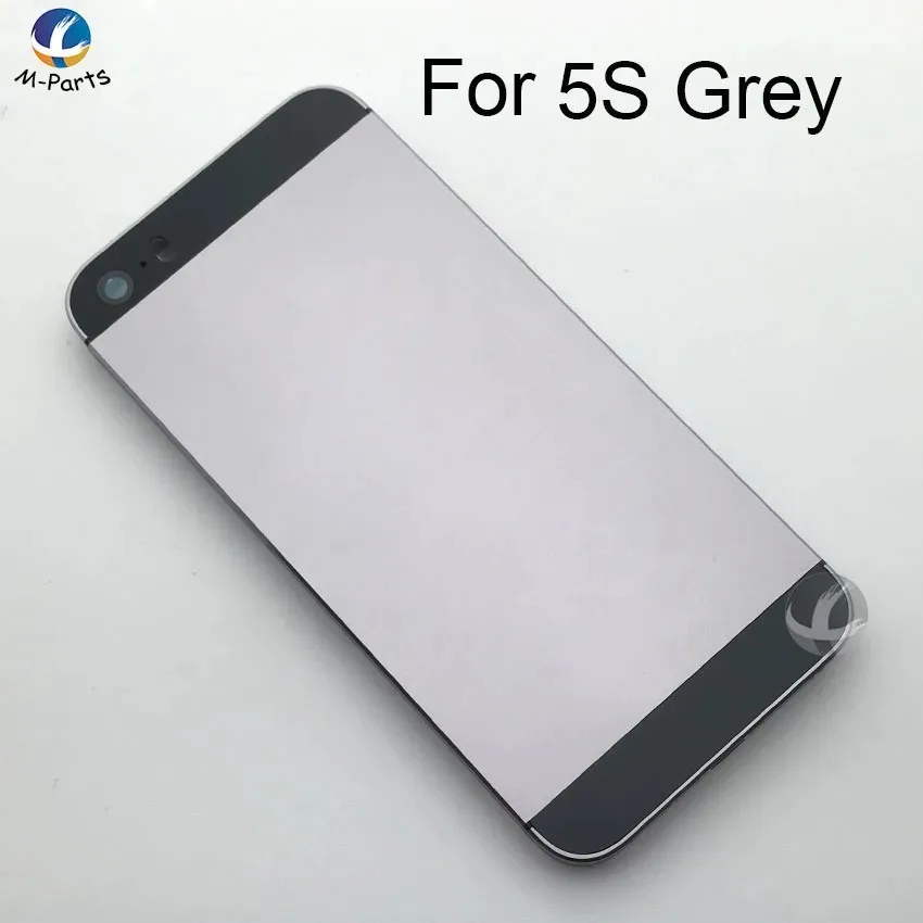 For iphone 5 5S SE Back Housing Metal Rear Cover Battery cover Lid Door Chassis Frame OEM AAA + Free Battery Sticker Tool