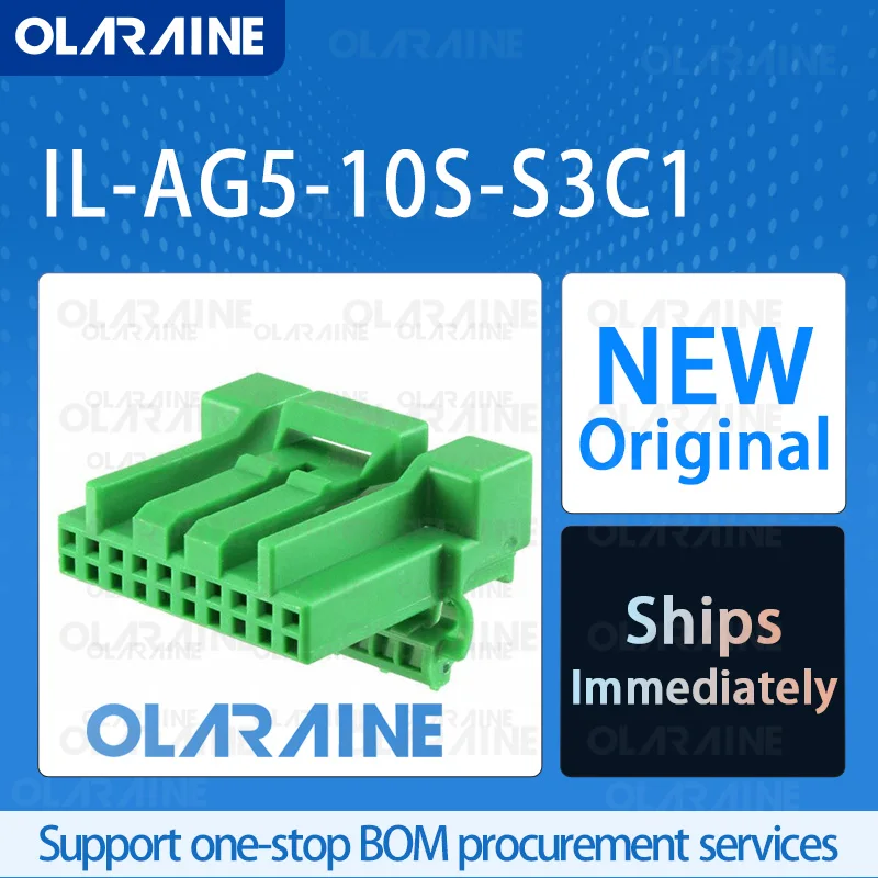 

20/50/100Pcs IL-AG5-10S-S3C1 100% brand new and original IC chip Automotive connectors 10 Position 3 A