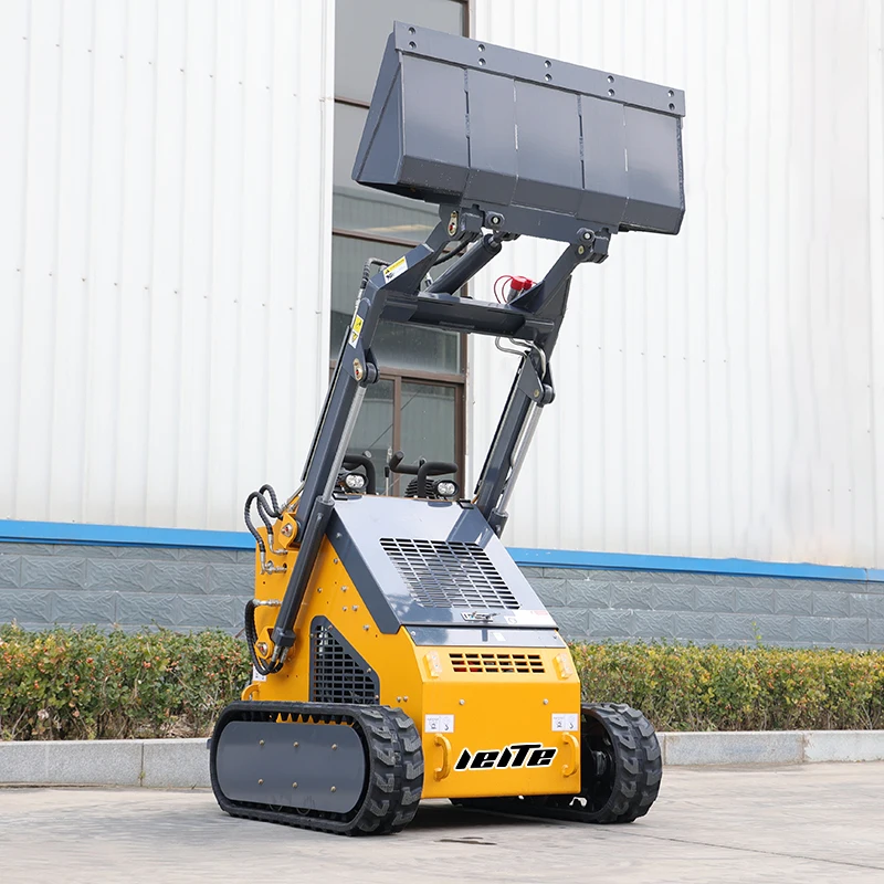 

Factory Customization Small Skid Steer Loader Diesel Track China Cheap Mini Skid Steer Loader Loader With Coverer